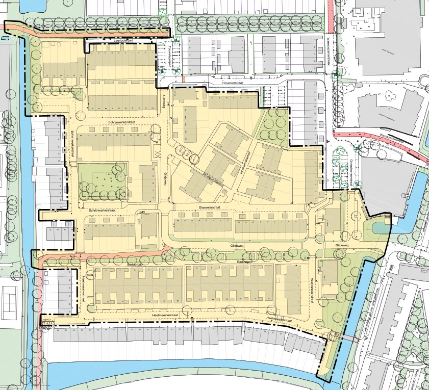 Projectgebied Ambachtenbuurt Zuid