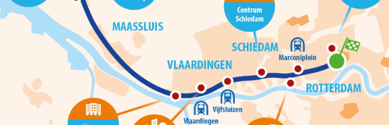 Metropolitane fietsroute